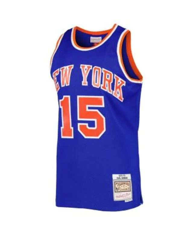 Men's Mitchell & Ness John Starks Blue New York Knicks Big & Tall Hardwood Classics Swingman Jersey