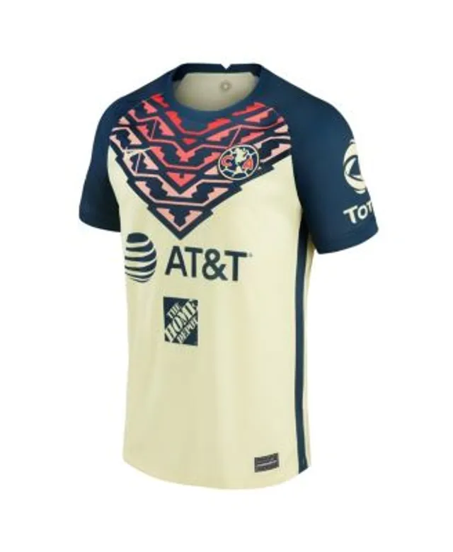 Men's Nike Henry Martin Yellow Club America 2022/23 Home Replica Player Jersey Size: Small