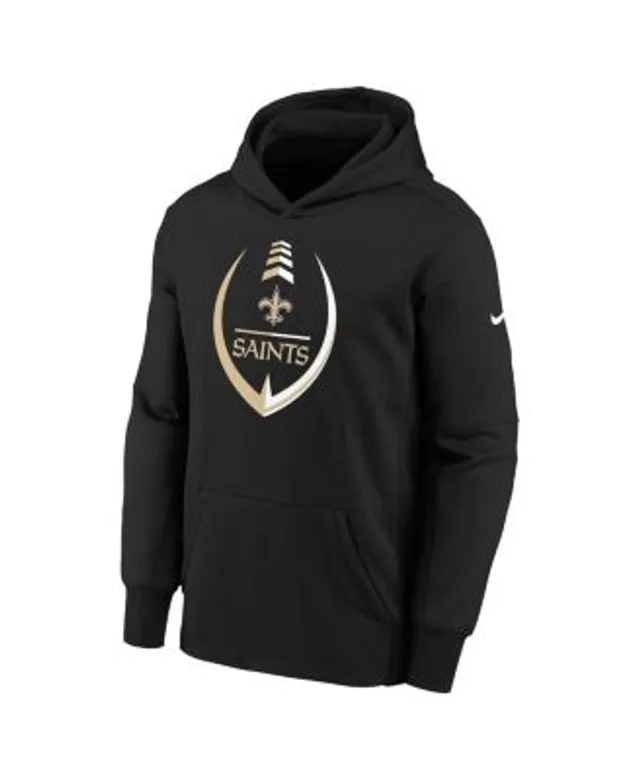 Pittsburgh Steelers Nike Youth Icon Performance Pullover Hoodie - Black