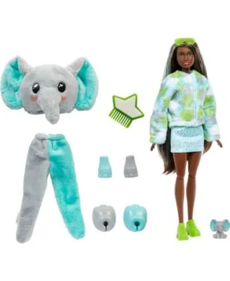 Cutie Reveal Jungle Series Elephant Doll