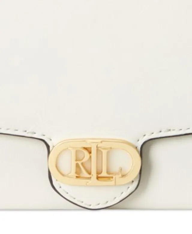 Buy Lauren Ralph Lauren Women Gold Embossed Leather Medium Adair