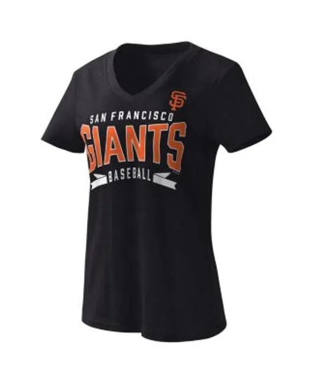 Nike Women's San Francisco Giants Black Pride V-Neck T-Shirt