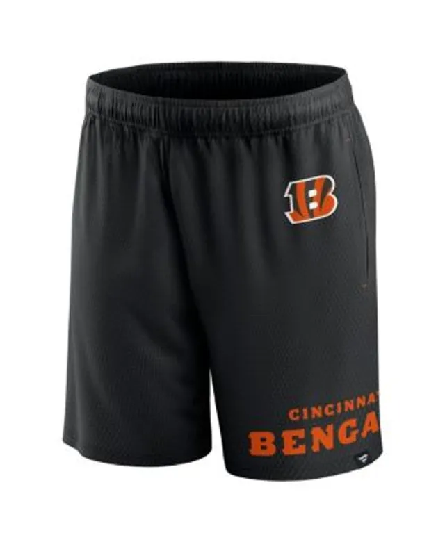 Official Cincinnati Bengals Shorts, Performance Short, Bengals Athletic  Shorts