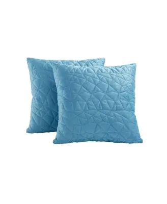 Quilted 2 Pack Decorative Pillow, 18"x18"