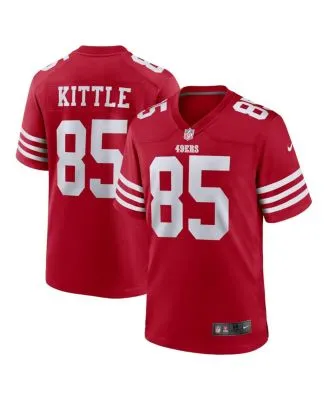 Men's Nike George Kittle Scarlet San Francisco 49ers Player Game Jersey Size: 3XL