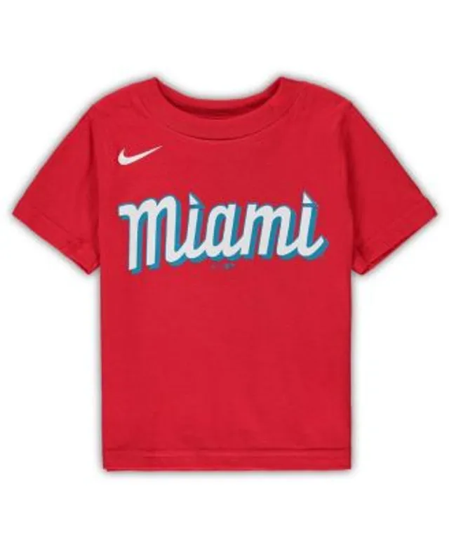 Nike Miami Marlins City Connect 2021 Jersey Sugar Kings Mens Size:XL Red