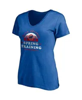 Women's Fanatics Branded Royal Chicago Cubs Mascot In Bounds