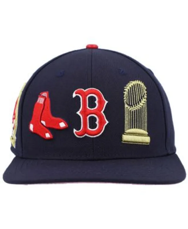 Lids Boston Red Sox New Era City Arch 9FIFTY Snapback Hat - Navy/Red