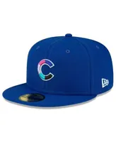 Chicago Cubs New Era 2016 World Series Wool 59FIFTY Fitted Hat - Blue 7 5/8