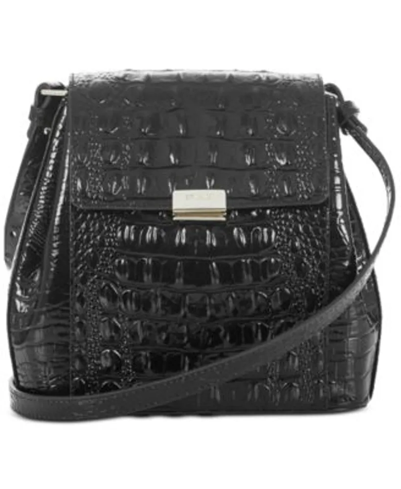 Brahmin Elaine Melbourne Embossed Leather Satchel - Macy's