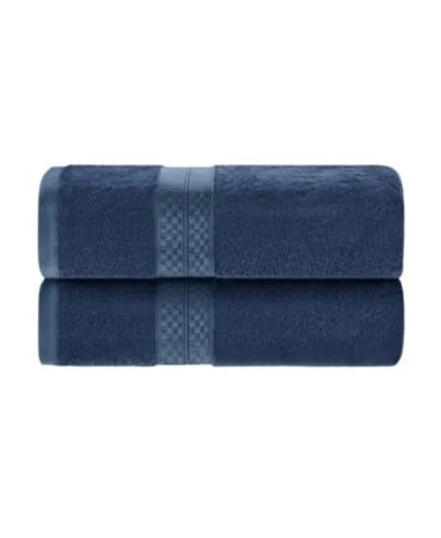 Superior Ultra-Soft Rayon from Bamboo Cotton Blend Bath and Hand Towel Set Cocoa / 2 Piece Bath Towels & 6 Piece Hand Towels