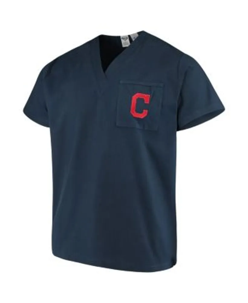 Nike Women's Cleveland Indians Tri-Blend 3/4-Sleeve T-Shirt