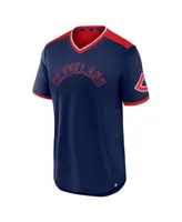 Cleveland Indians Nike Road Cooperstown Collection Team Jersey - Red