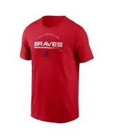 Nike Men's Atlanta Braves Team Engineered T-Shirt - Navy - S Each