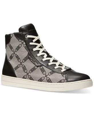 Men's Keating Empire Logo Chain Jacquard High-Top Sneakers