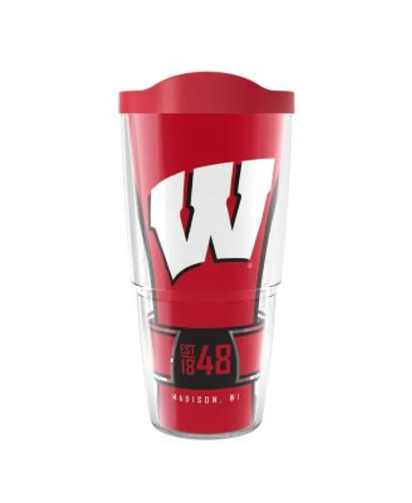 Wisconsin Badgers Arctic 20 oz. Stainless Steel Tumbler