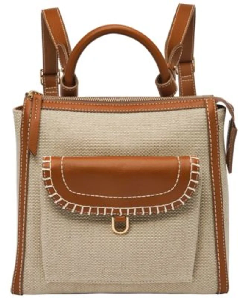 Fossil Parker Small Leather Backpack | Connecticut Post Mall