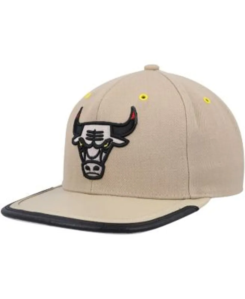 Men's Mitchell Ness Black Chicago Bulls My City Snapback Hat