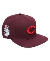 Pro Standard Men's Burgundy Kansas City Royals Wine Snapback Hat