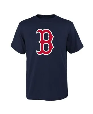 Outerstuff Infant Navy Boston Red Sox Team Crew Primary Logo T-Shirt