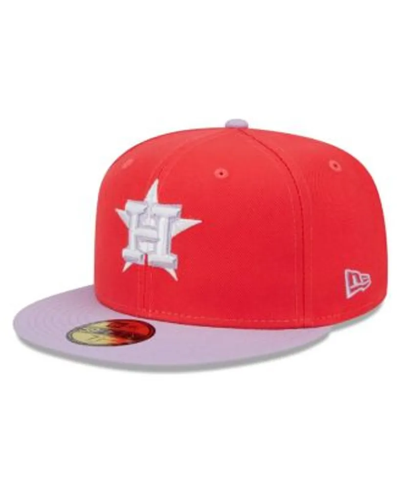 New Era Men's Red and Lavender Houston Astros Spring Color Two