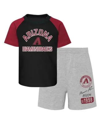 Outerstuff Toddler Royal/Heather Gray Philadelphia Phillies Two-Piece  Groundout Baller Raglan T-Shirt & Shorts Set