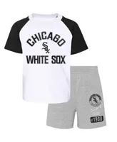 Outerstuff Toddler Boys and Girls Red Heather Gray Chicago Cubs