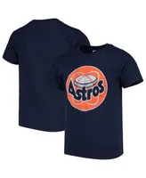 Soft As A Grape Youth Boys and Girls Navy Houston Astros Cooperstown  Collection T-shirt