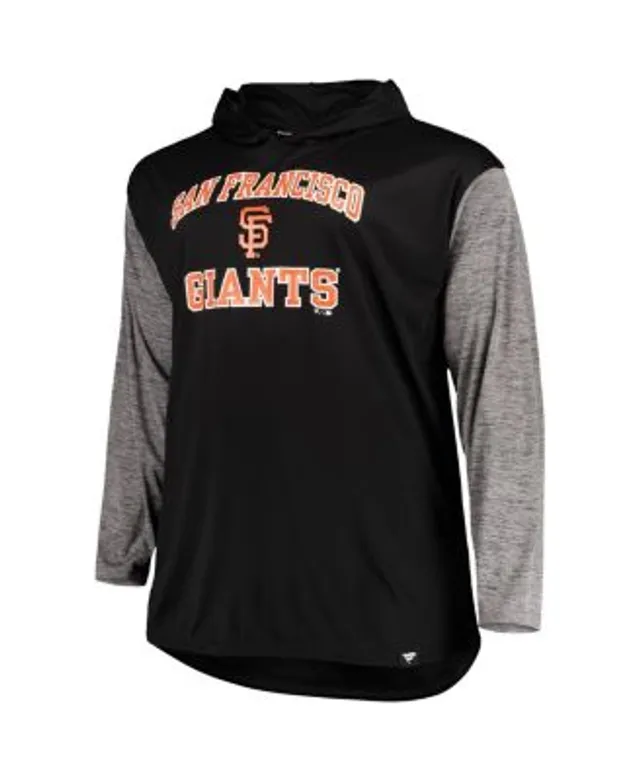 Nike Men's San Francisco Giants Pitch Black Wordmark Club Fleece