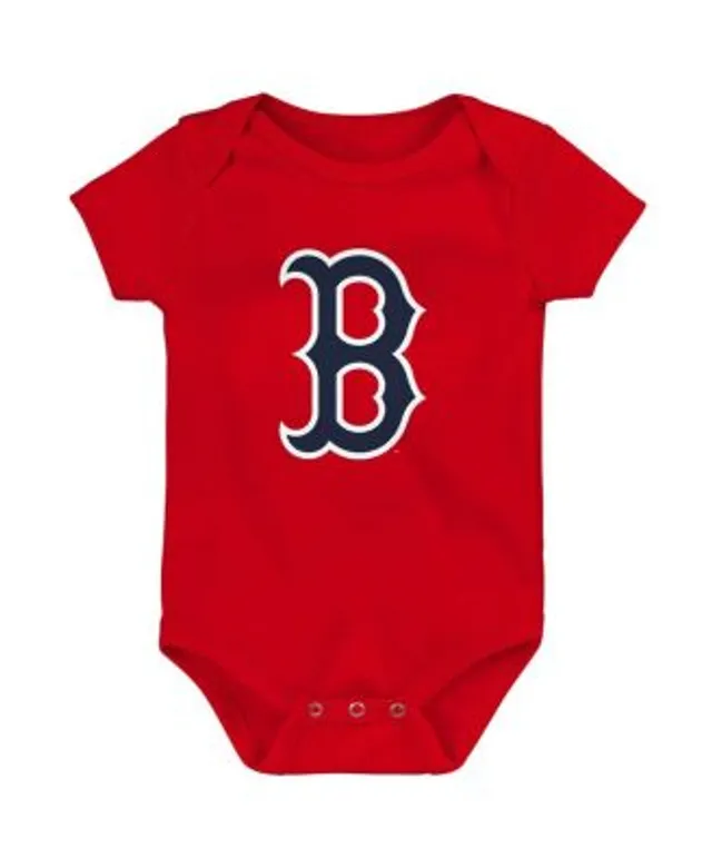 Outerstuff Infant Boys and Girls Red White Heather Gray Boston Sox Biggest  Little Fan 3-Pack Bodysuit Set