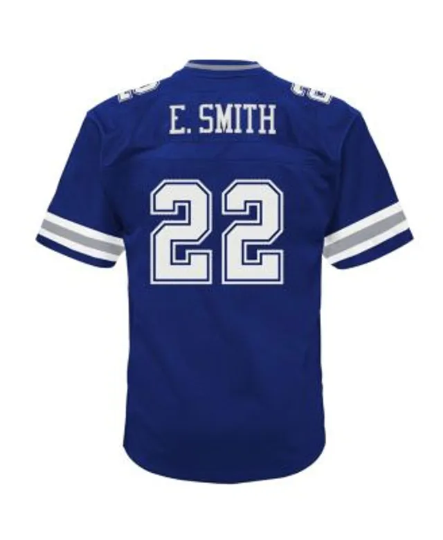 Troy Aikman Dallas Cowboys Mitchell & Ness Youth Retired Retro Player Name  & Number T-Shirt 