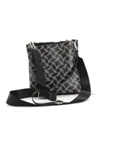 French Connection Adina Monogram Bucket Shoulder Bag