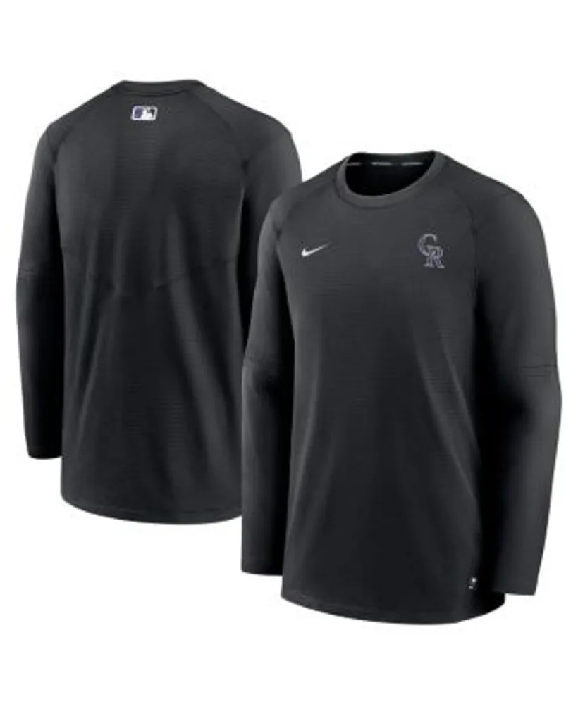 Dunbrooke Men's Colorado Rockies Black Maverick Long Sleeve T-shirt