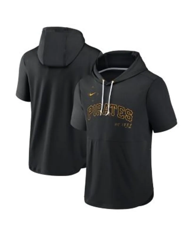 Men's Pittsburgh Pirates Nike Black Authentic Collection Therma Performance  Pullover Hoodie