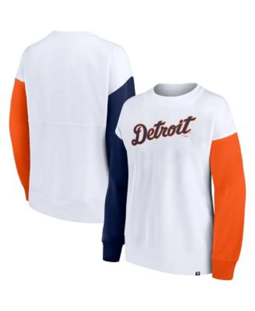 Women's Fanatics Branded White Los Angeles Dodgers Series Pullover Sweatshirt