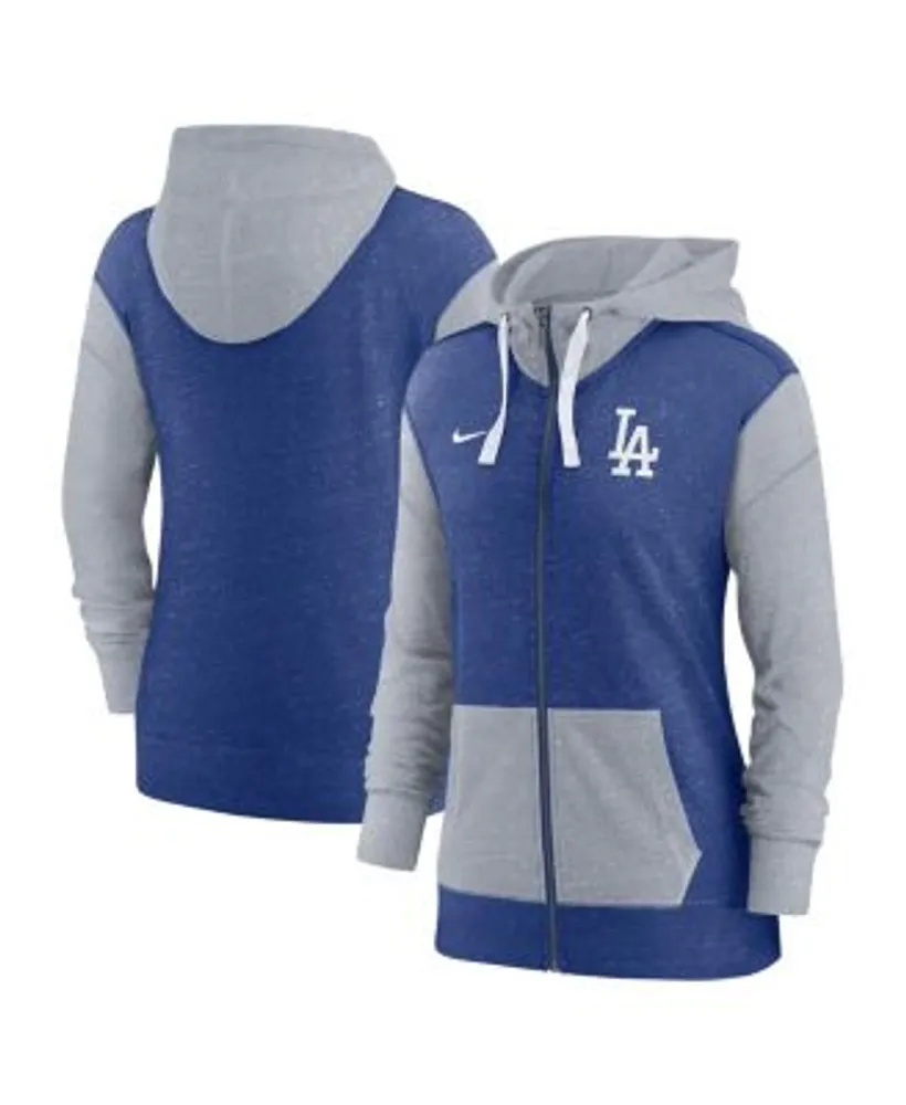 Men's Los Angeles Dodgers Nike Black Season Pattern Pullover Hoodie