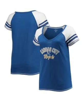 Women's Nike Royal Kansas City Royals Wordmark T-Shirt Size: Medium