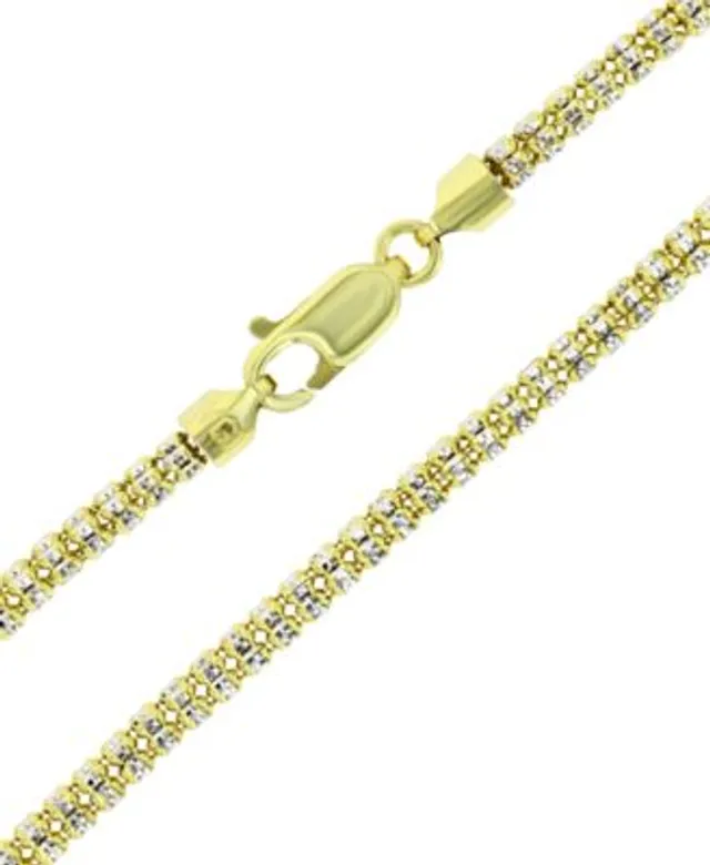 Macy's 14K Gold Cuban Link Chain Necklace