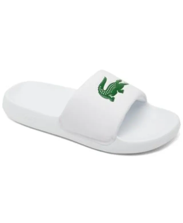 Wat leuk Kolonel Aanbod Lacoste Women's Croco 1.0 Synthetic Slide Sandals from Finish Line |  Foxvalley Mall