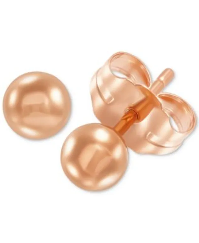 Macy's 14k Yellow Gold Ball Stud Earrings (4 - 10mm) - Macy's