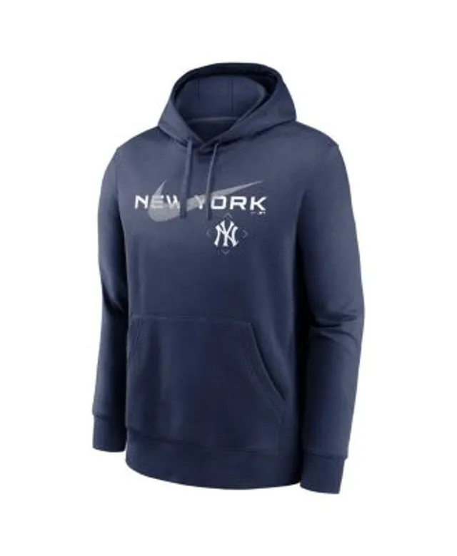 Youth New York Yankees Heathered Gray Wordmark Full-Zip Hoodie