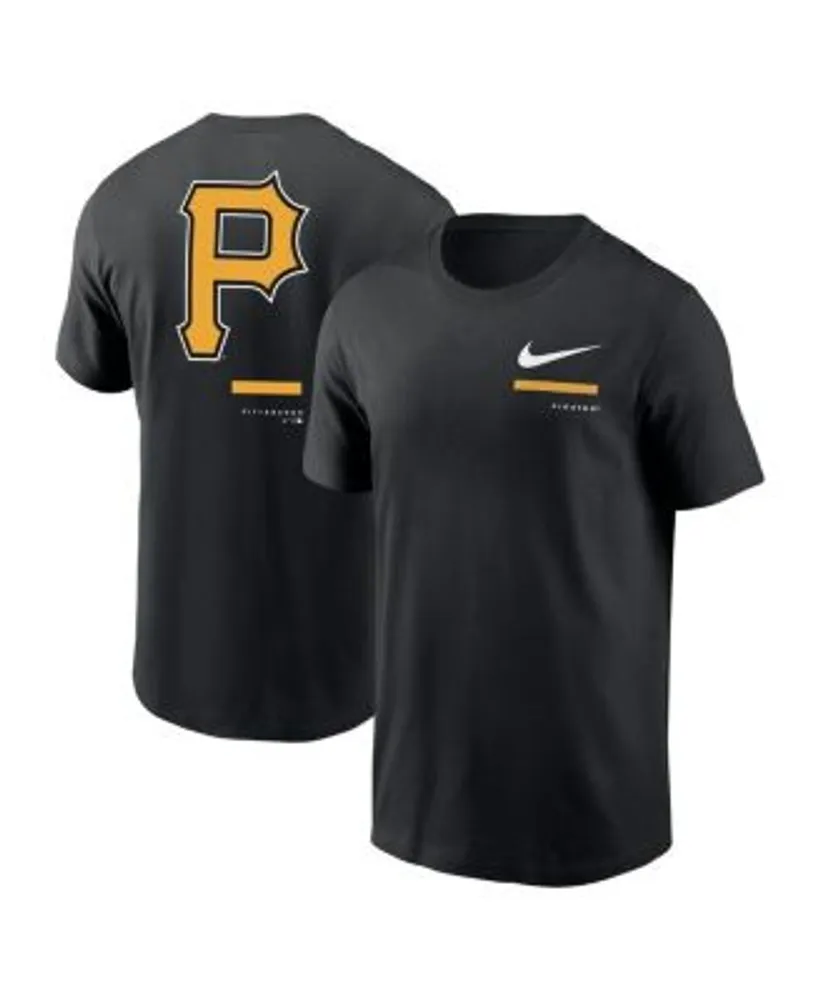 Nike Men's Pittsburgh Pirates Black Over Shoulder T-Shirt