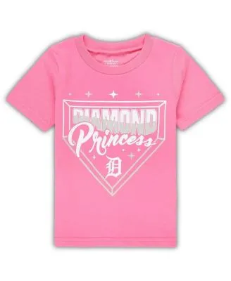 Outerstuff Girls Toddler Pink Philadelphia Phillies Diamond Princess T-shirt