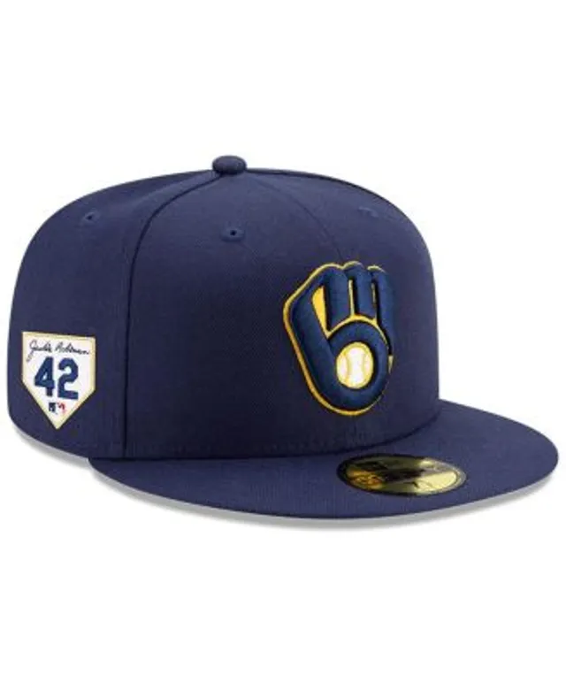 Men's Detroit Tigers New Era Navy Jackie Robinson Day Side Patch 59FIFTY  Fitted Hat