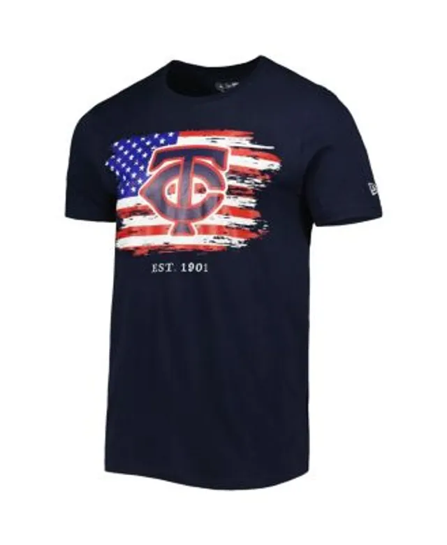 New Era Men's Navy Oakland Athletics 4th of July Jersey T-shirt