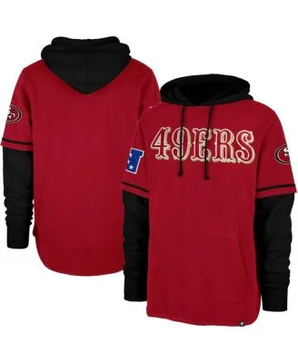 Toddler Gold/Scarlet San Francisco 49ers Sideline Pullover Hoodie