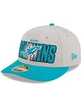 Miami Dolphins New Era Identity 59FIFTY Fitted Hat - Aqua