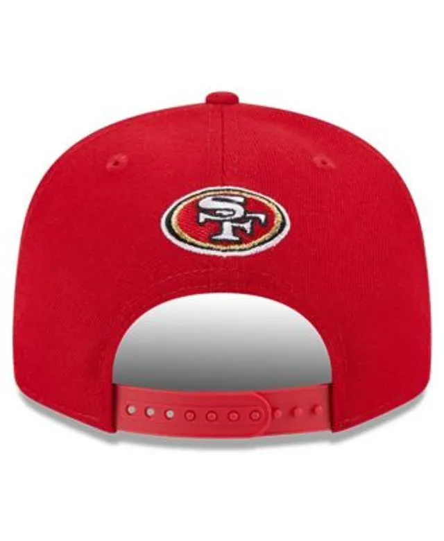 New Era Men's Stone, Scarlet San Francisco 49ers 2023 NFL Draft 39THIRTY  Flex Hat