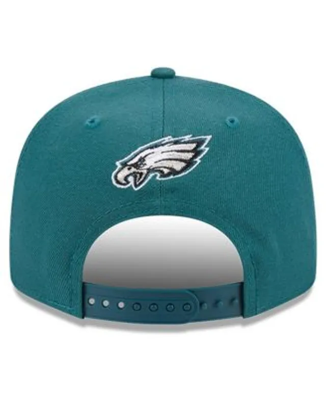 Philadelphia Eagles New Era 2023 NFL Draft 39THIRTY Flex Hat -  Stone/Midnight Green