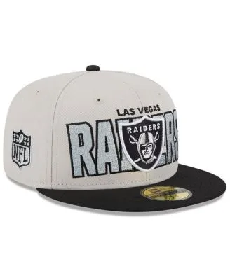 New Era Black Las Vegas Raiders 2023 NFL Draft 9FORTY Adjustable Hat